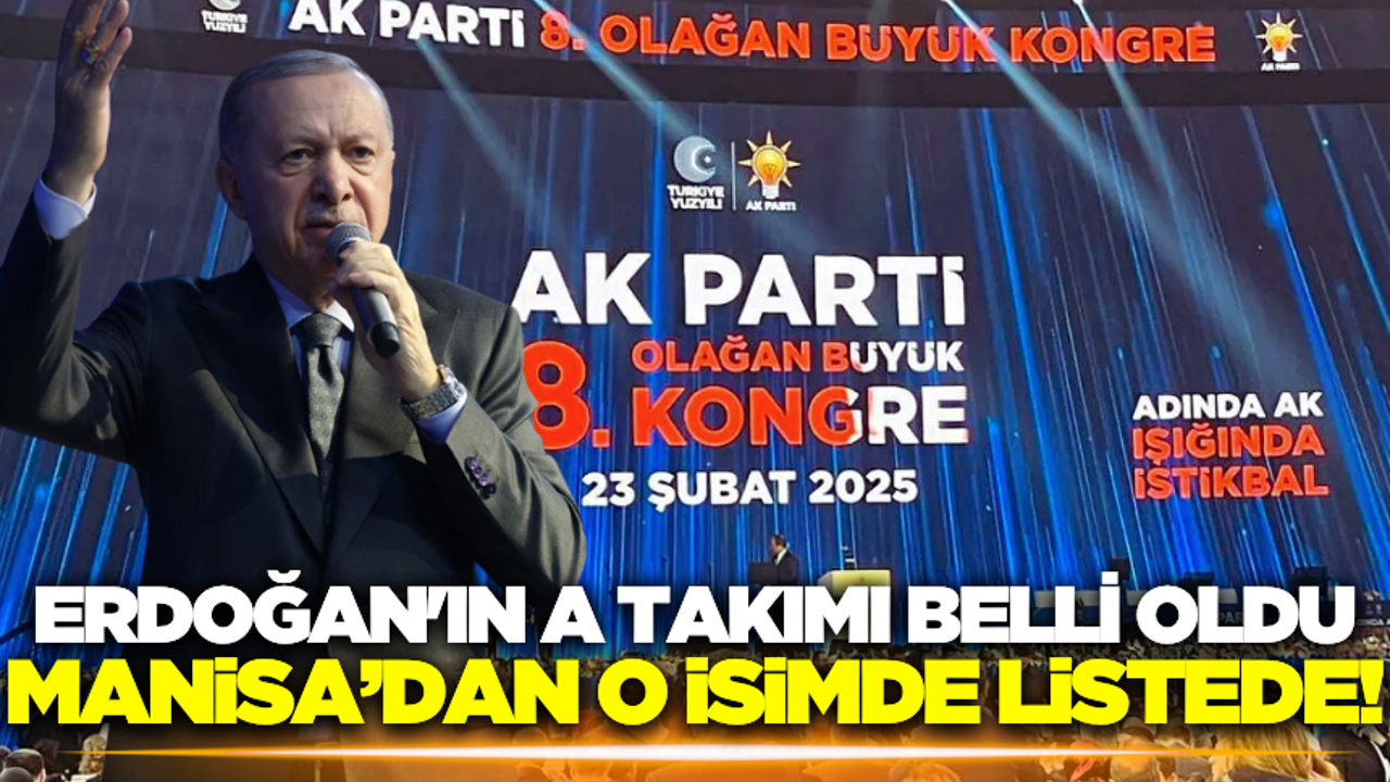 AK Parti 8. Olağan Büyük Kongresi'nde Yeni MKYK Listesi Belirlendi!