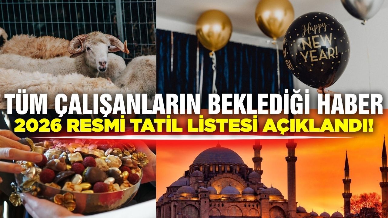 Manisalılar uzun tatil sizleri bekliyor: 2026 Resmi Tatil Takvimi Açıklandı!