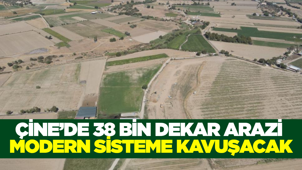 Binlerce dekar araziye verim getirecek proje sürüyor