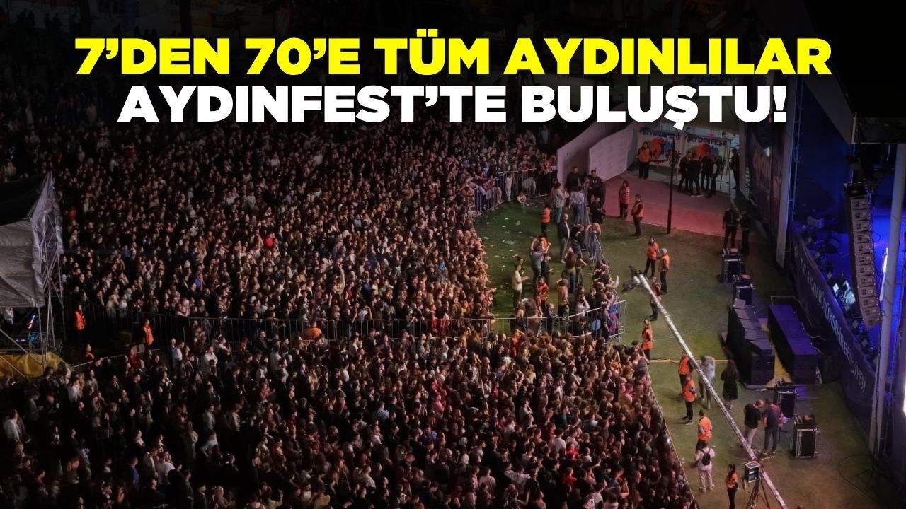Aydınfest coşkuyla başladı!