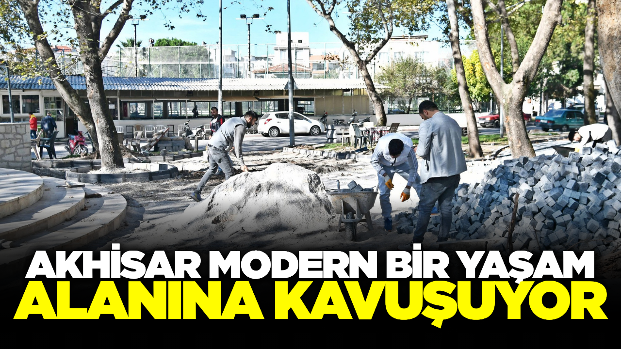 Barış ve Gençlik Parkı yenileme çalışmalarında sona yaklaşıldı