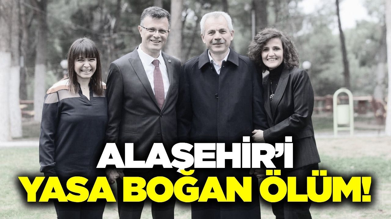 Alaşehir'de eğitim camiasını yasa boğan ölüm