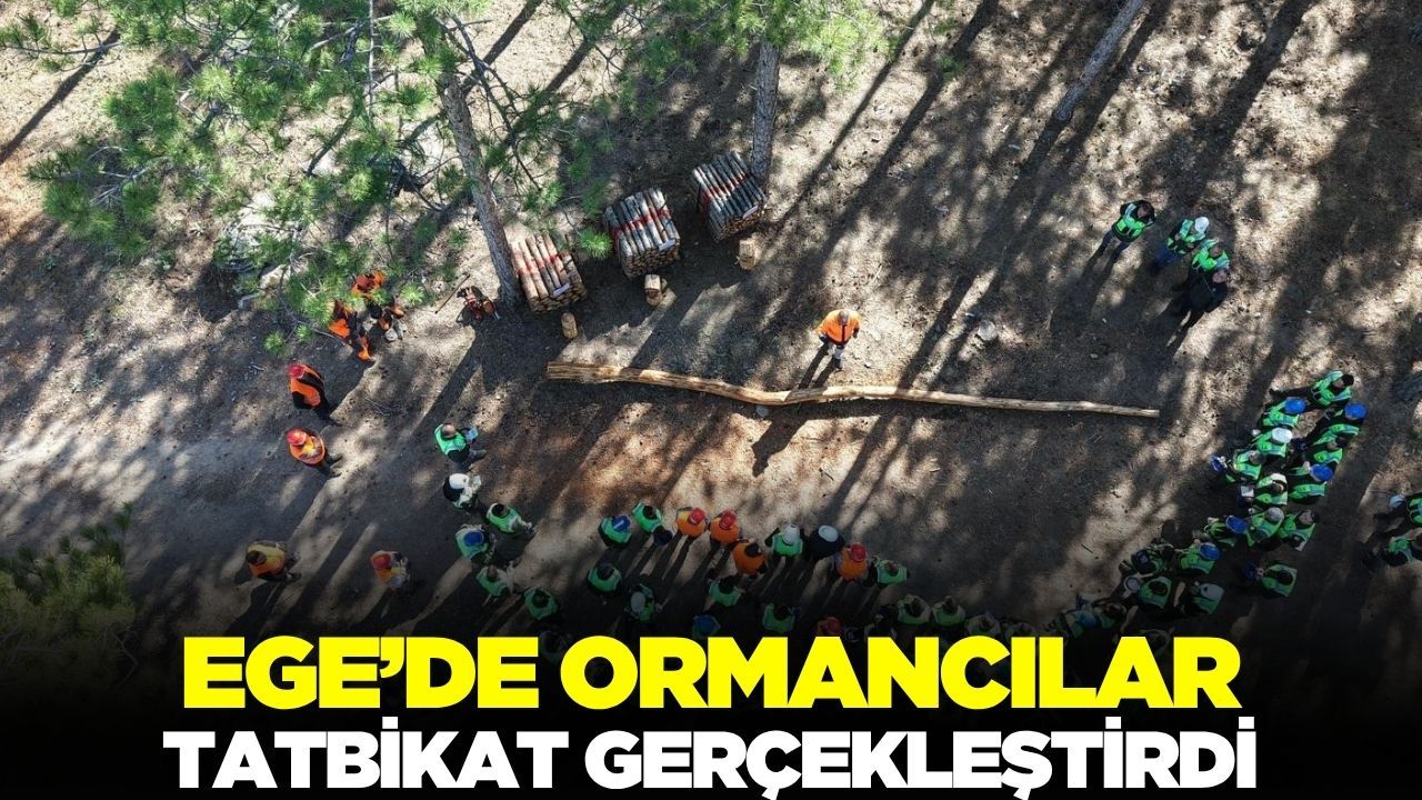 Ege'de üretim tatbikatı!