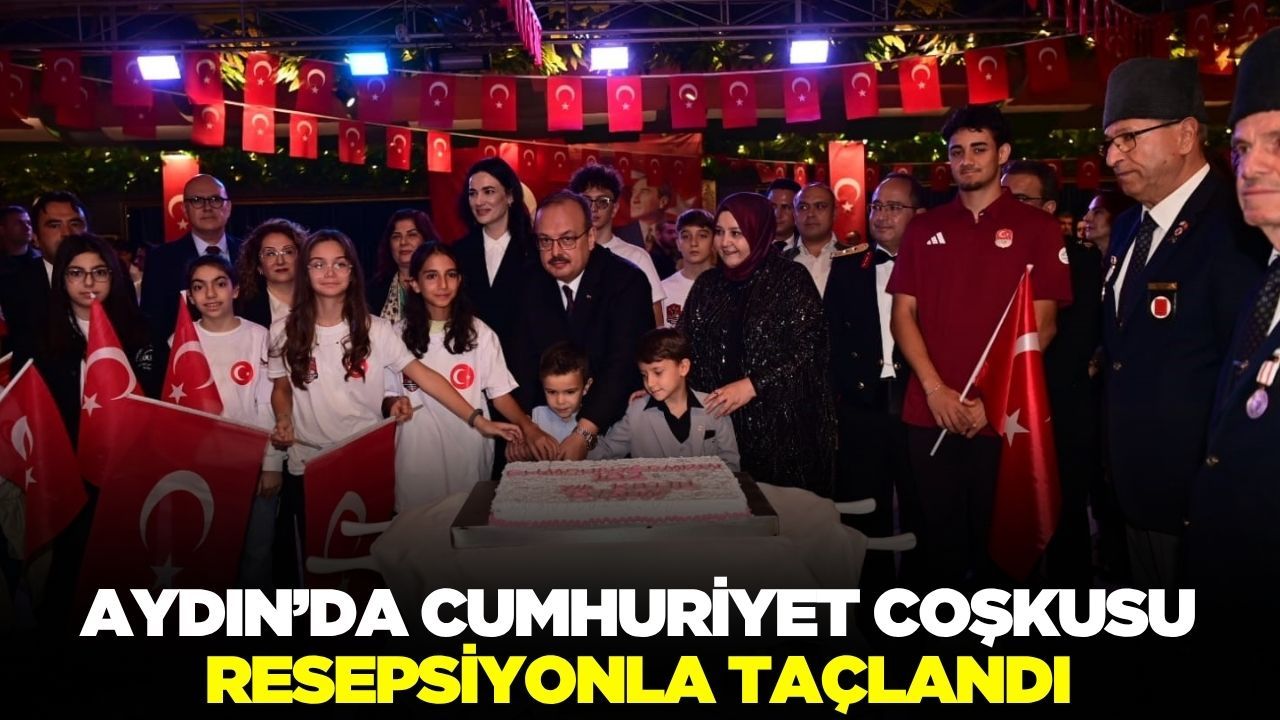 Aydın’da Cumhuriyet coşkusu!
