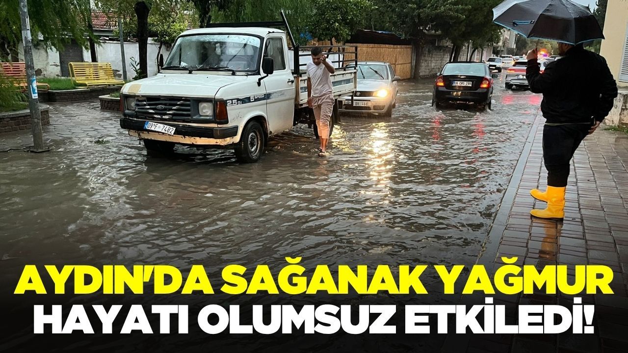 Ege'de yollar adeta dereye döndü!