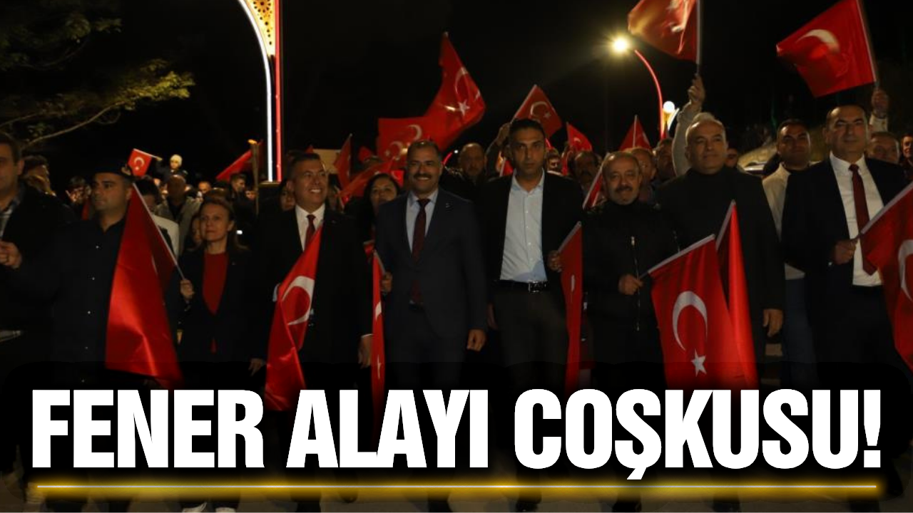 Demirci'de Cumhuriyet Bayramı Fener Alayı ile Taçlandı