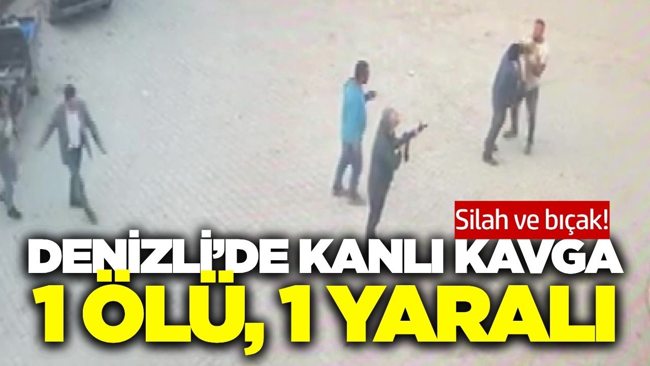 Denizli'de köy kahvesinde kanlı hesaplaşma! 1 ölü 1 yaralı