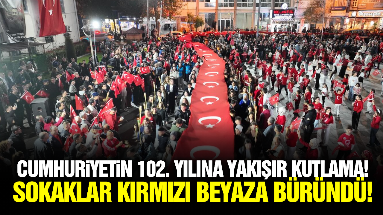 Fener Alayı'nda Kula sokakları kırmızı beyaza büründü!