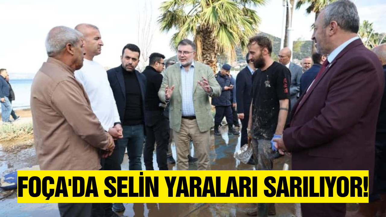 Foça'da Selin Yaraları Sarılıyor!