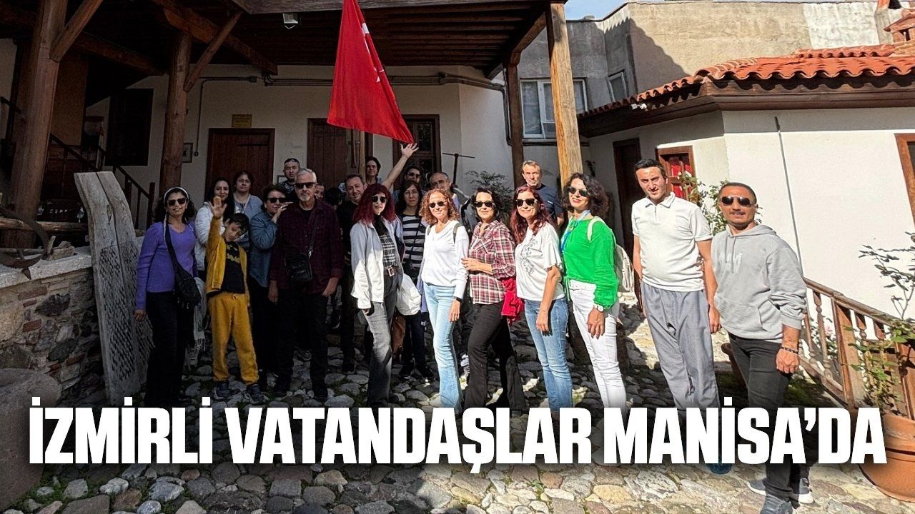 Manisa'daki kültür evine İzmir'den ziyaretçi akını