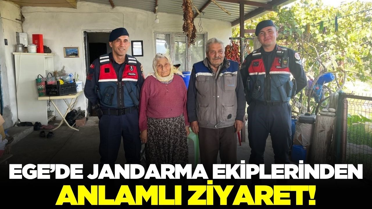 Ege'de jandarmadan ‘vefa’ örneği