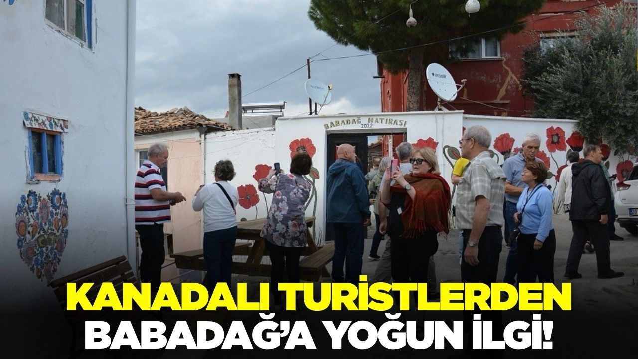 Kanadalı turistler Denizli'de