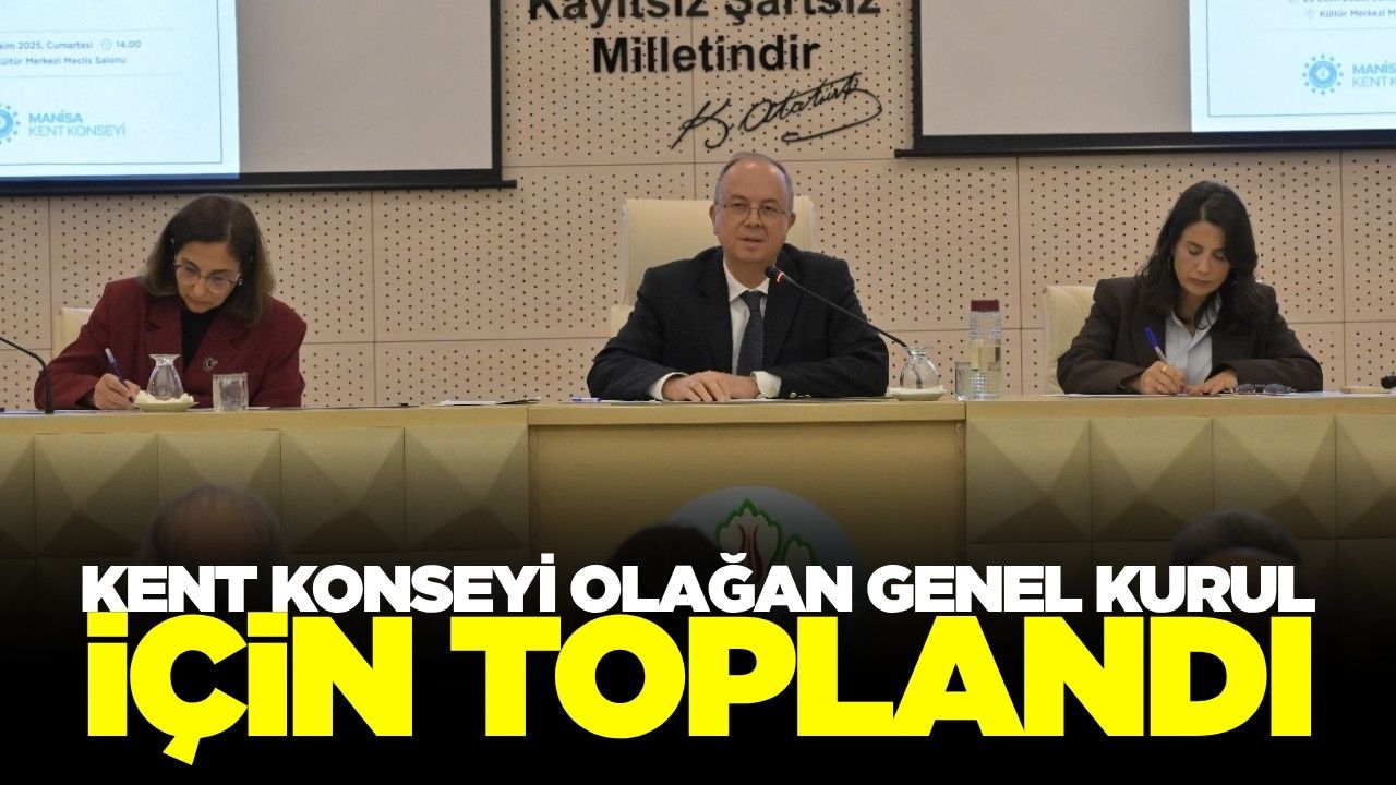 Manisa Kent Konseyi’nden demokrasi vurgusu
