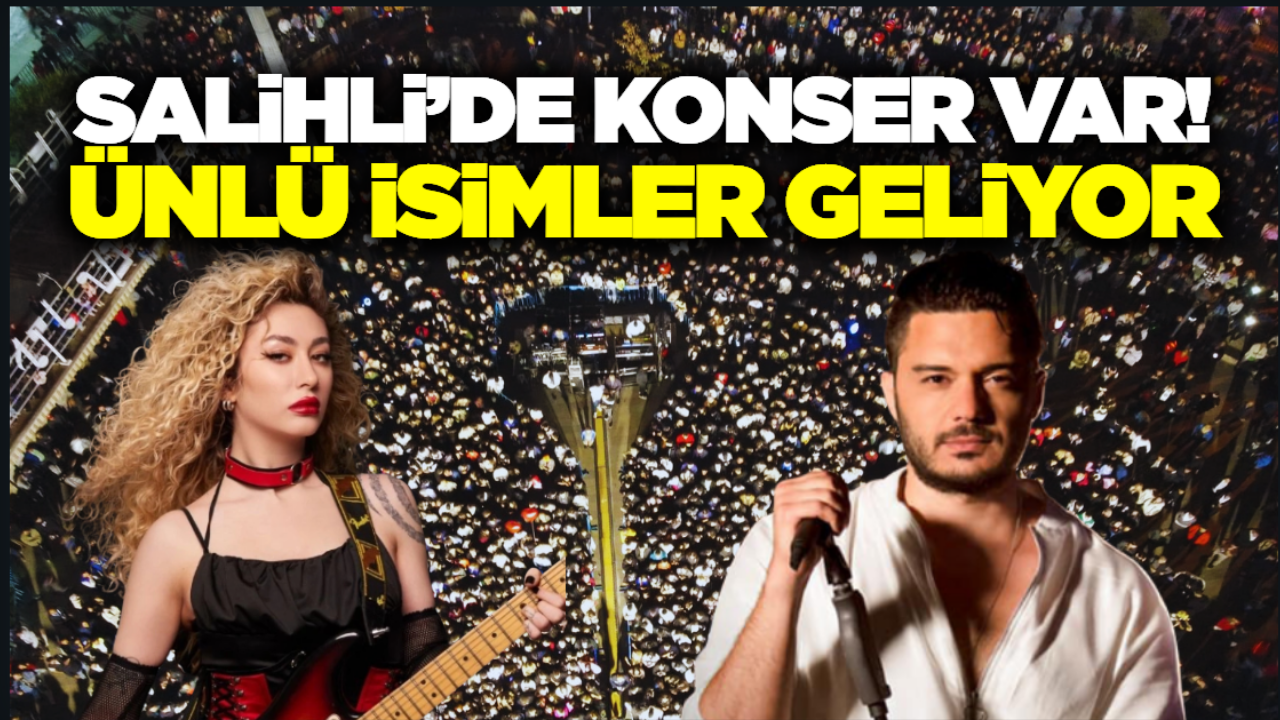 Salihli'de Cumhuriyet coşkusu konserlerle taçlanacak!