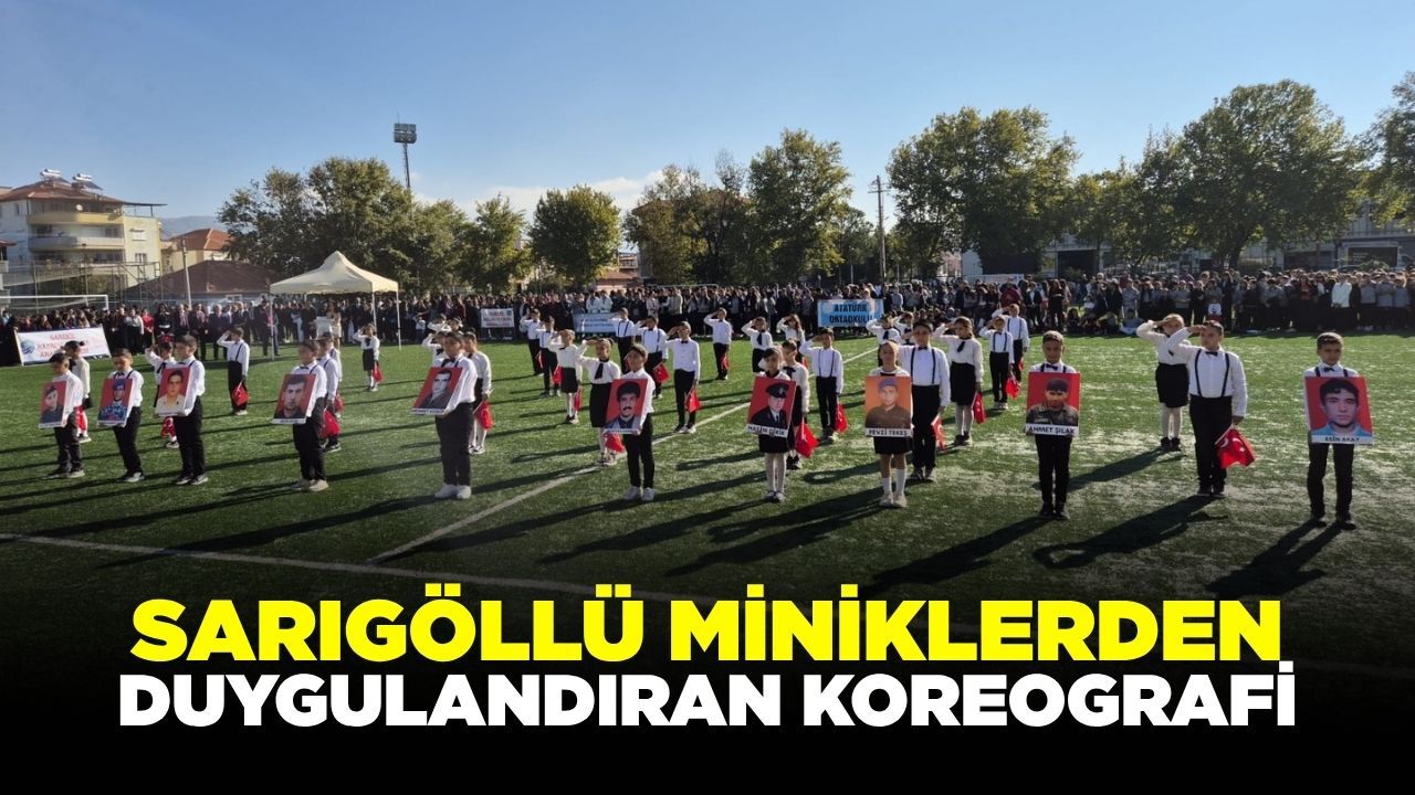 Sarıgöl'de Şehitler unutulmadı: Duygu dolu anlar yaşandı!