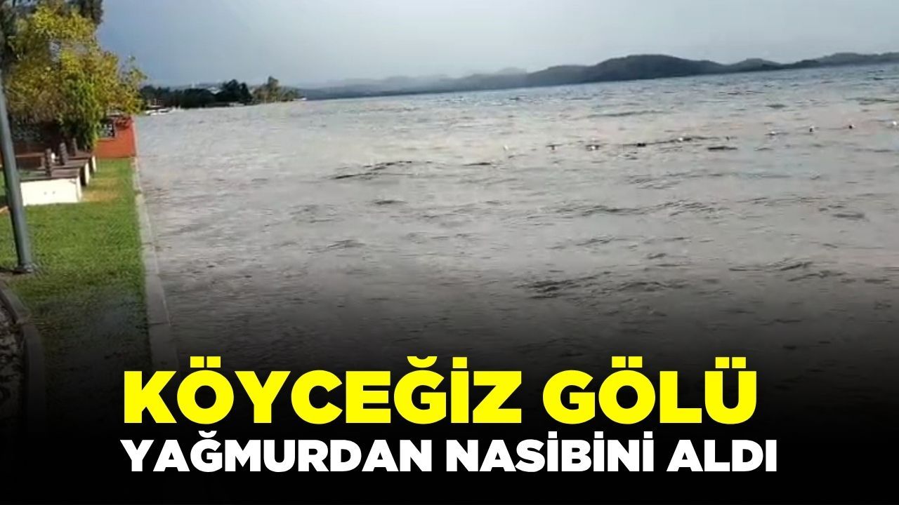 Muğla'da sokaklar göle döndü!
