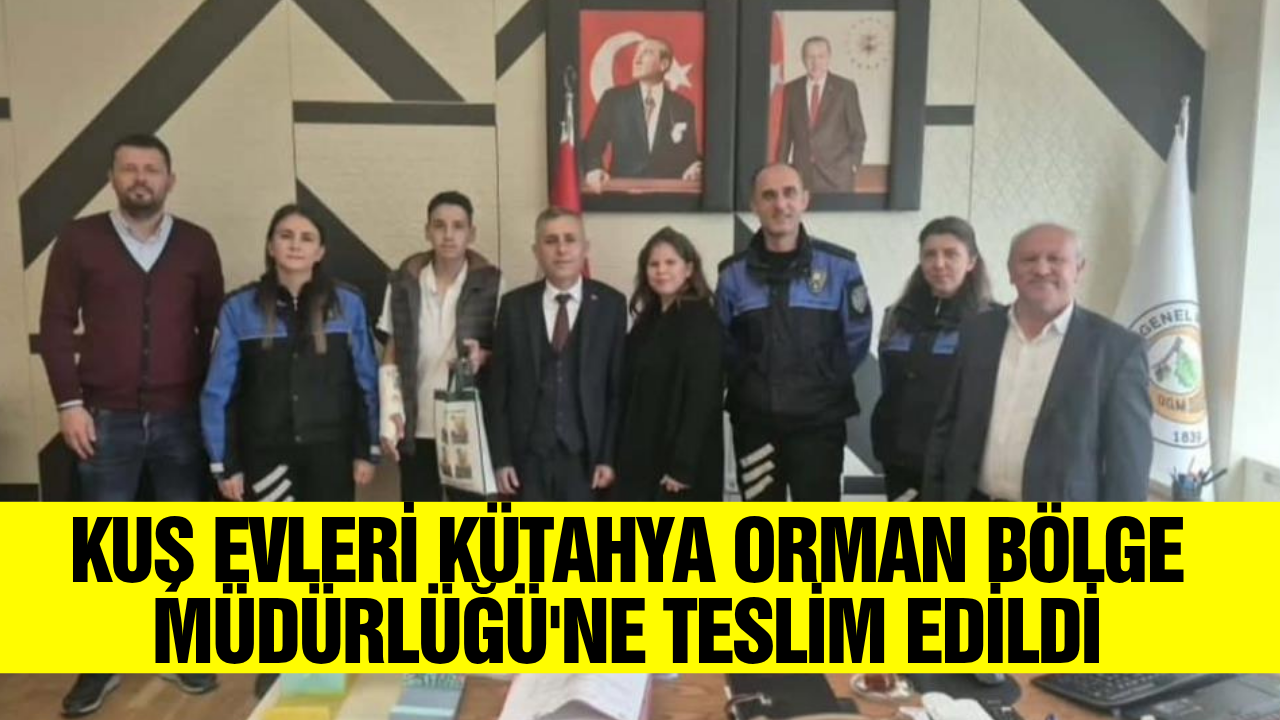Özel bireylerin yaptığı kuş evleri doğaya kazandırıldı