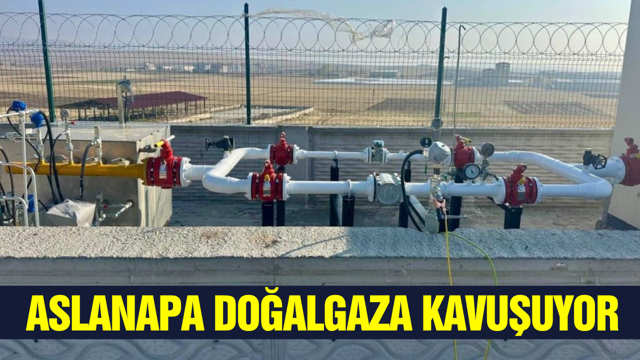 Kütahya'da ana hatta test gazı dolumu tamamlandı