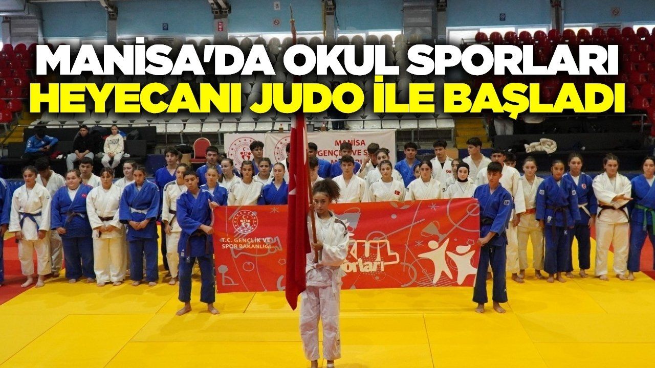 Manisa'da judo heyecanı kaldığı yerden devam ediyor