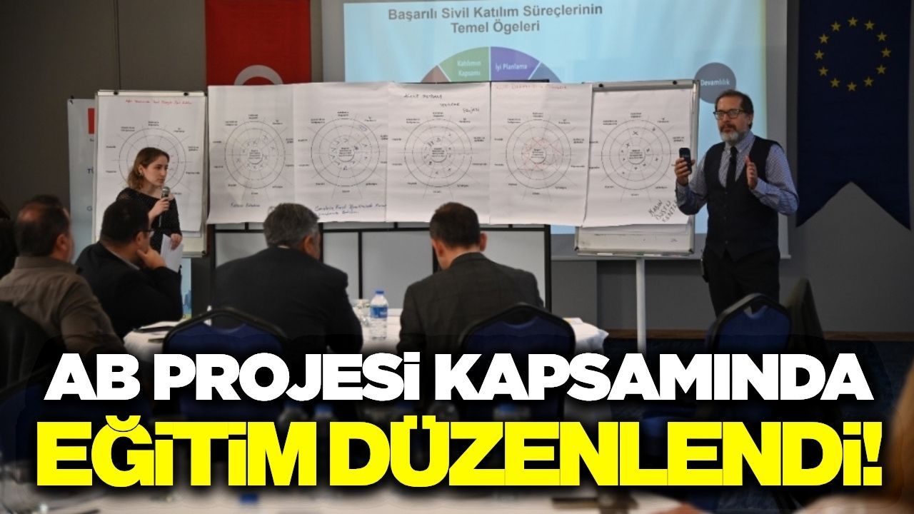 Manisa'da "Sivil Katılım Eğitimi" Düzenlendi