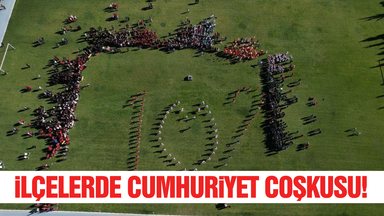 Manisa'nın ilçelerinde Cumhuriyet Bayramı coşkuyla kutlandı!