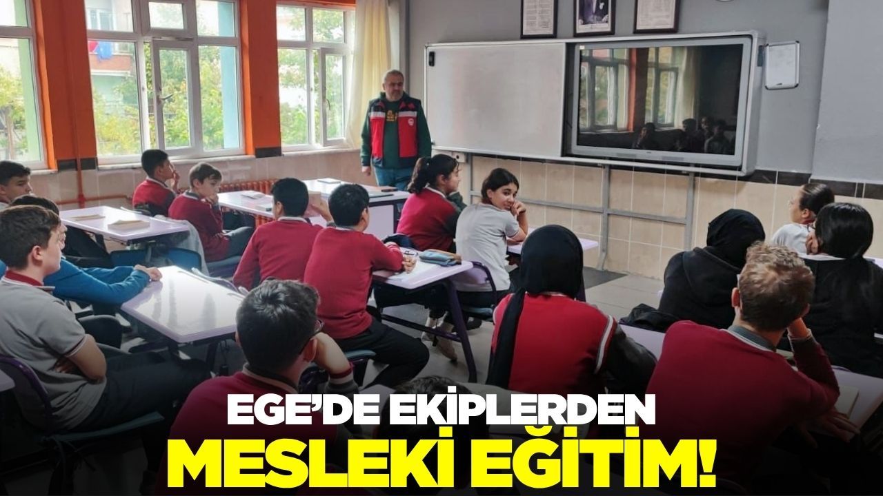 Ege'de mesleki tanıtım etkinliği