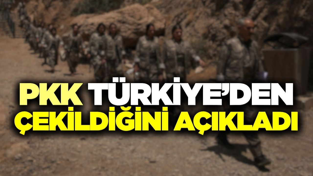 Terör örgütü PKK'dan tarihi açıklama!