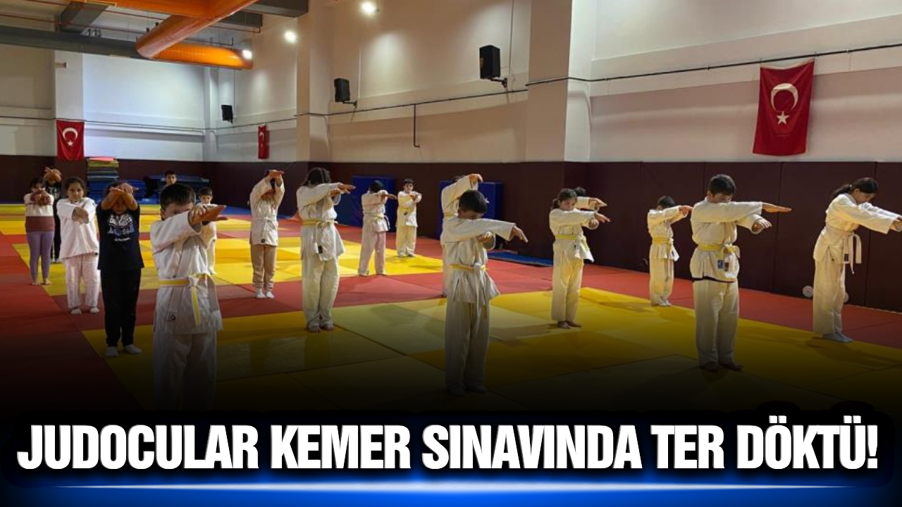 Salihli'de 250 judocu kemer atladı!