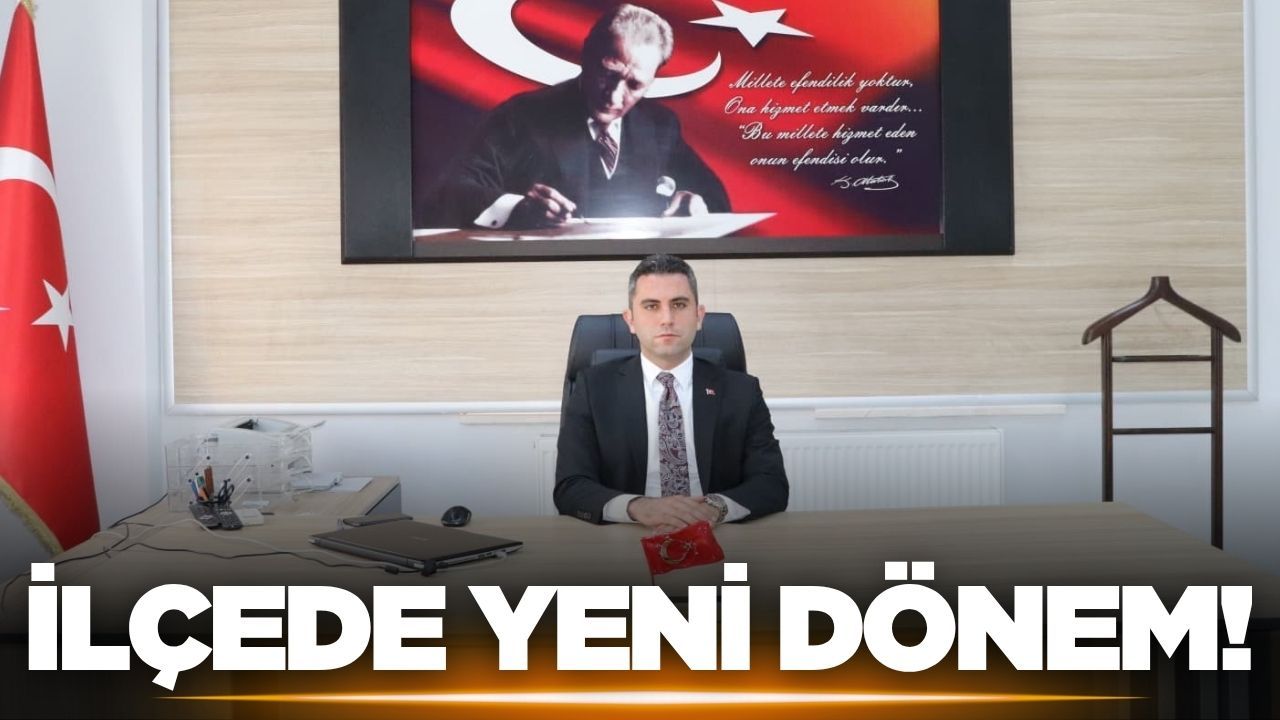 İlçede yeni dönem: Yıldız göreve başladı!