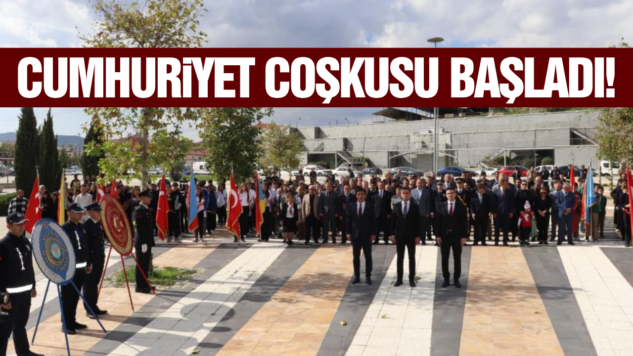 Selendi'de Cumhuriyetin 102. yıldönümü törenle kutlandı