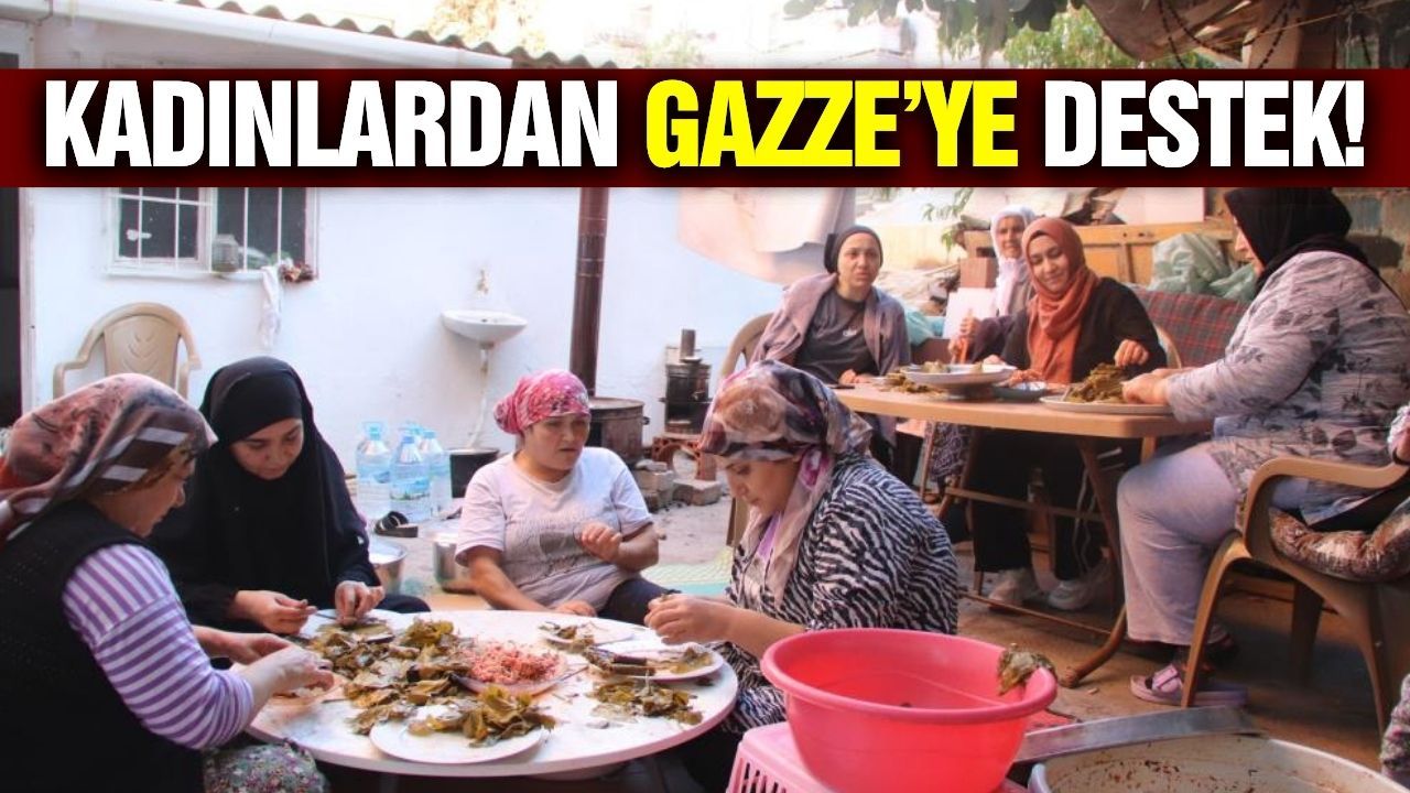 Turgutlulu Kadınlardan Filistin'e Destek