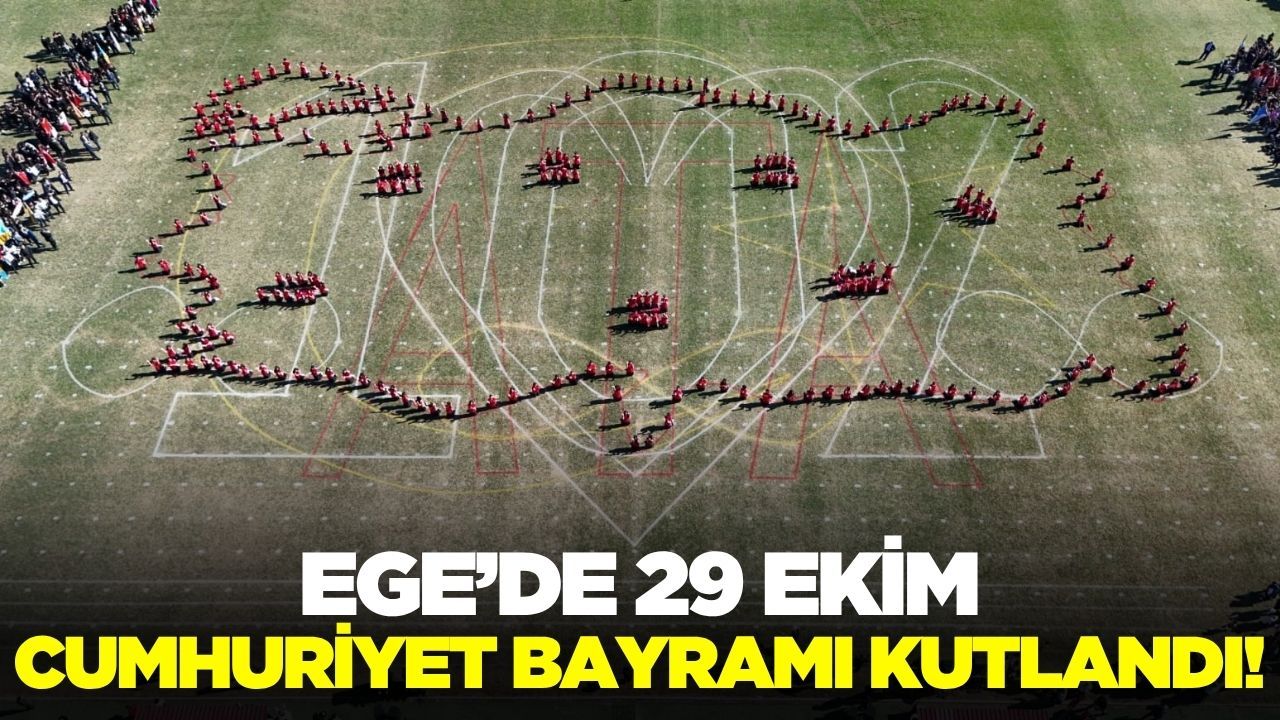Nazilli’de Cumhuriyet’in 102. yılı kutlandı!