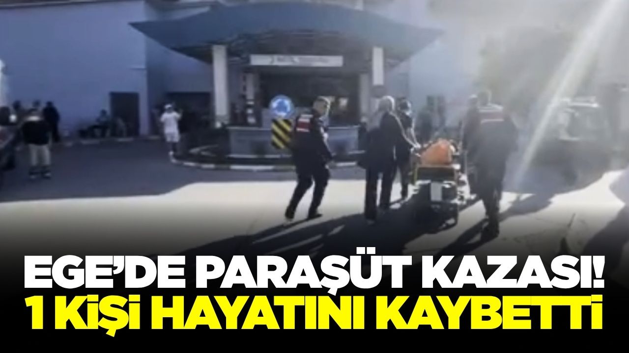 Yamaç paraşütü heyecanı ölümle bitti