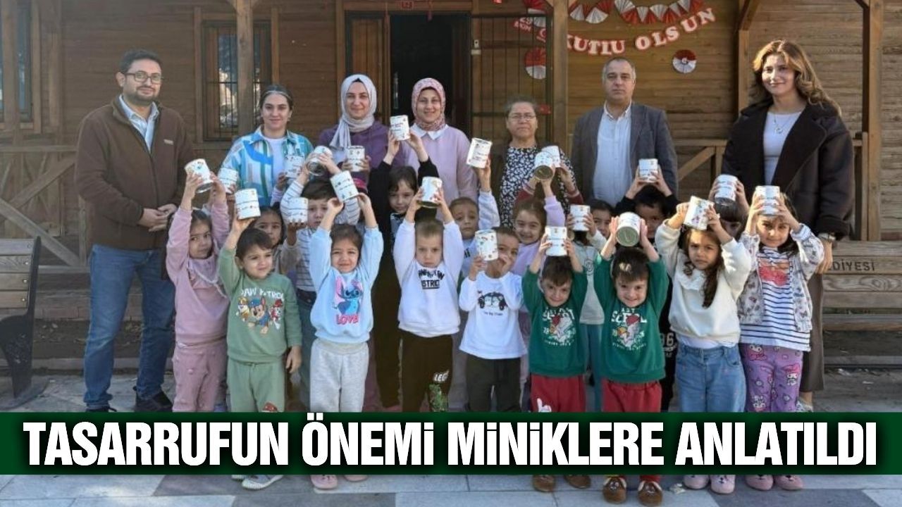 Yunusemre Belediyesi 350 öğrenciye tasarruf bilincinia aşıladı