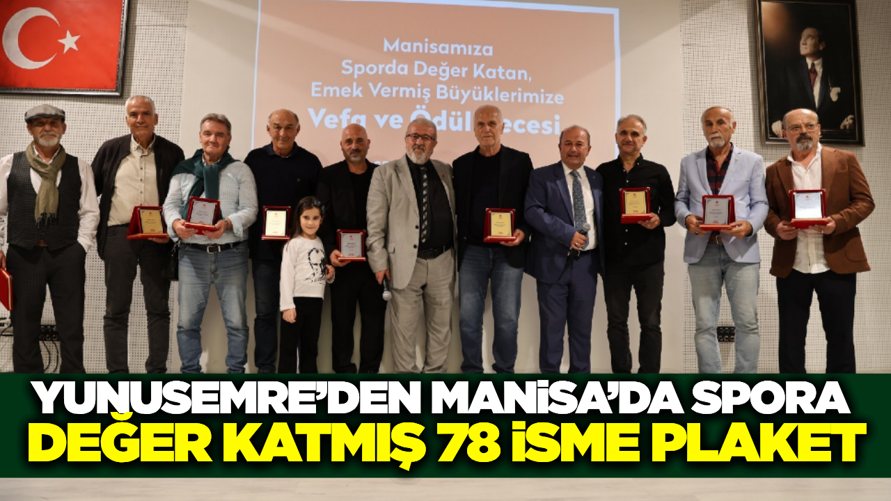 Yunusemre Belediyesi'nden anlamlı gece!