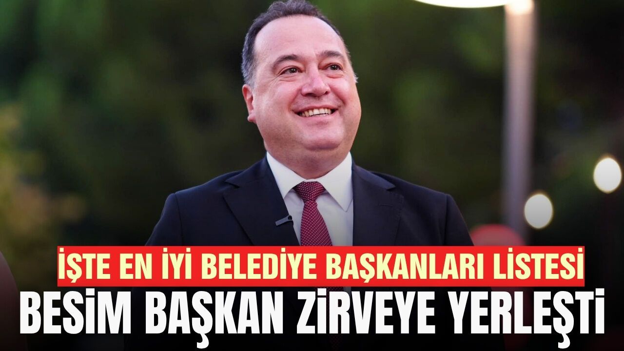 Ege'nin en başarılı Büyükşehir belediye başkanı Besim Dutlulu oldu!