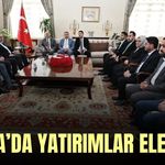 AK Parti'li heyetten Vali Özkan'a ziyaret