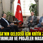 Vali Özkan, Kasapoğlu ve Baybatur ile Manisa’nın yatırımlarını görüştü