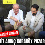 AK Partili Mücahit Arınç, Karaköy Pazarı’nda esnaf ve vatandaşlarla buluştu