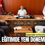 Sarıgöl’de yeni eğitim döneminin yol haritası çizildi