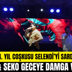 Selendi’de meydan doldu taştı! Tefo & Seko sahnede