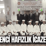 Alaşehir’de hafızlık eğitimini tamamlayan 11 öğrenci icazet aldı