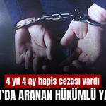 Turgutlu'da aranan hükümlü yakalandı