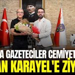 Manisa Gazeteciler Cemiyeti'nden İl Emniyet Müdürü Karayel'e Ziyaret