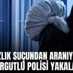 Turgutlu’da hırsızlık şüphelisi polis ekiplerince yakalandı