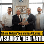Tahsin Akdeniz'den Manisa'da proje ve yatırım trafiği!