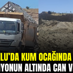 Turgutlu’da kum ocağında feci olay: Kamyonun altında can verdi