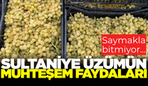 Manisa'nın 1 Numarası! İşte Sultaniye Üzümün Faydaları