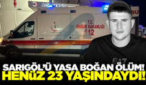 Günler önce bıçaklanmıştı: Sarıgöllü genç hayatını kaybetti!