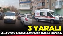 Manisa'da Sokak Ortasında Bıçaklı Kavga: 3 Yaralı